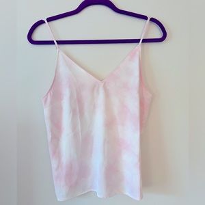 V-neck matte silk cami - NWOT